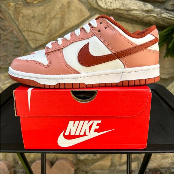 Nike Dunk Low “Red Stardust” Size 6.5 Women’s - Picture 1 of 11